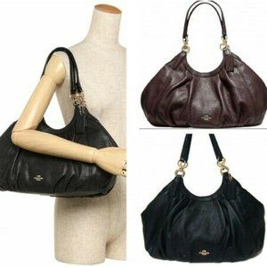 Brown Leather Coach Bag